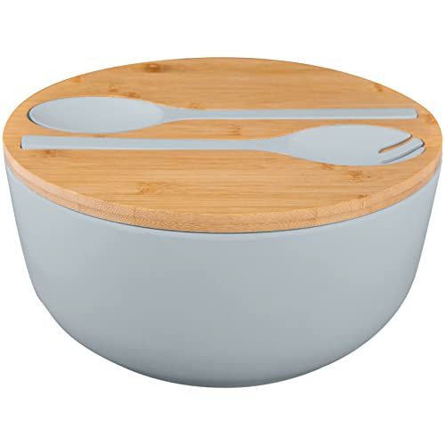 BRUNNER Salad Bowl Greenkick Geschirr Grau Ø 25 cm von BRUNNER