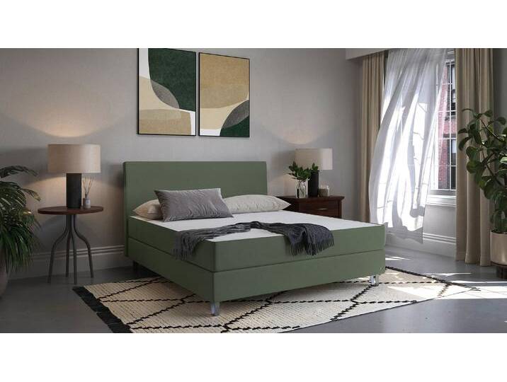 BRUNO Boxspringbett Premium 140x200cm in Grün Matratzen-Härtegrad: Links H2 / Rechts H2 mehrfach ausgezeichnet in Design & Qualität BRUNO Boxspringbett Premium 140x200cm in Grün Matratzen-Härtegrad: Links H2 / Rechts H2 mehrfach ausgezeichnet in Design & Qualität von BRUNO
