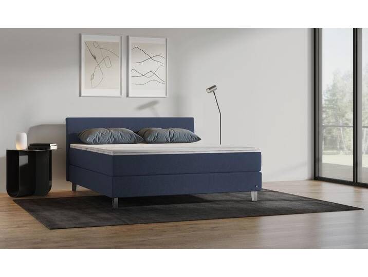 BRUNO Boxspringbett Premium 200x200cm in Blau Matratzen-Härtegrad: Links H2 / Rechts H3 mehrfach ausgezeichnet in Design & Qualität BRUNO Boxspringbett Premium 200x200cm in Blau Matratzen-Härtegrad: Links H2 / Rechts H3 mehrfach ausgezeichnet in Design & Qualität von BRUNO