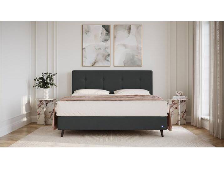 BRUNO Boxspringbett Prestige 140x200cm in Anthrazit 6 Farben & 4 Kopfteile wählbar Luxus 27 cm Pulse-Latex-Matratze Made in Germany BRUNO Boxspringbett Prestige 140x200cm in Anthrazit 6 Farben & 4 Kopfteile wählbar Luxus 27 cm Pulse-Latex-Matratze Made in Germany von BRUNO