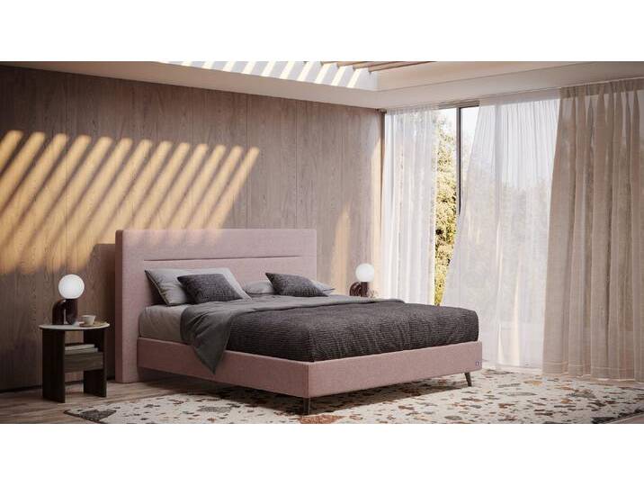 BRUNO Boxspringbett Prestige 200x200cm in Blush Rosa 6 Farben & 4 Kopfteile wählbar Luxus 27 cm Pulse-Latex-Matratze Made in Germany BRUNO Boxspringbett Prestige 200x200cm in Blush Rosa 6 Farben & 4 Kopfteile wählbar Luxus 27 cm Pulse-Latex-Matratze Made in Germany von BRUNO