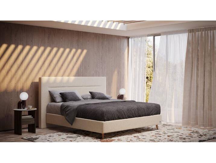 BRUNO Boxspringbett Prestige 200x200cm in Ecru Creme 6 Farben & 4 Kopfteile wählbar Luxus 27 cm Pulse-Latex-Matratze Made in Germany BRUNO Boxspringbett Prestige 200x200cm in Ecru Creme 6 Farben & 4 Kopfteile wählbar Luxus 27 cm Pulse-Latex-Matratze Made in Germany von BRUNO