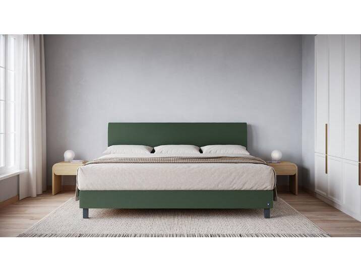 BRUNO Familienbett 240x200cm in Grün XXL Boxspringbett Premium mehrfach ausgezeichnet in Design & Qualität von BRUNO