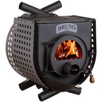 Werkstattofen Bruno Pyro ii mit Herdplatte inkl. Seitenverkleidung Quattro von BRUNO