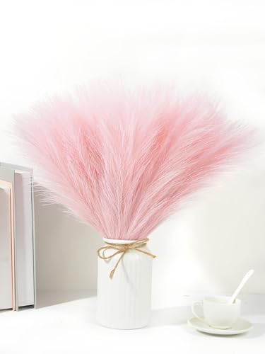 Künstliche Pampas Gras für Inneneinrichtung: 30 Stück Pink 55 cm - Künstliche Pflanzen wie Real & Keine Wartung - Wohnzimmer, getrocknete Blumen für Schlafzimmer, Hochzeit, Tisch, Boho Dekoration Künstliche Pampas Gras für Inneneinrichtung: 30 Stück Pink 55 cm - Künstliche Pflanzen wie Real & Keine Wartung - Wohnzimmer, getrocknete Blumen für Schlafzimmer, Hochzeit, Tisch, Boho Dekoration von BRYUBR