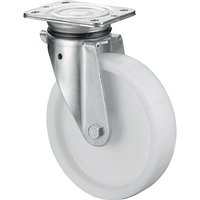 Bs Rollen - Schwerlast-Lenkrolle Rad-Ø 100 mm Tragfähigkeit 350 kg Kunststoff Platte L105xB85 mm von BS ROLLEN