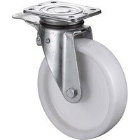 Schwerlastlenkrolle D.125mm Trgf.300kg m.Festst.Ku.105x85mm BS ROLLEN von BS ROLLEN