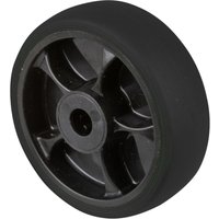 BS Rollen thermopl. Gummirad 100mm schwarz, Kunstst., RL von BS ROLLEN