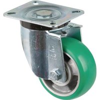 Bs Rollen - Lenkrolle D.100mm Trgf.200kg pu Platte L105xB85mm Farbe Rl.blau Bs Rollen - Lenkrolle D.100mm Trgf.200kg pu Platte L105xB85mm Farbe Rl.blau von BS ROLLEN