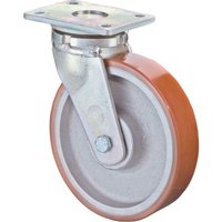 Bs Rollen - bs-r Lenkrolle 85mm RR100.B15 Platte,Polyure Guss,KL von BS ROLLEN