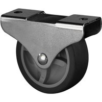 Kastenrolle Rad-Ø 50 mm Tragfähigkeit 50 kg Material Rolle thermoplastischer Gummi mit Anschraubplatte Kastenrolle Rad-Ø 50 mm Tragfähigkeit 50 kg Material Rolle thermoplastischer Gummi mit Anschraubplatte von BS ROLLEN