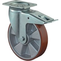 Bs Rollen - L620.B90.125 Schwerlastlenkrolle Rad-Ø 125 mm Tragfähigkeit 450 kg mi von BS ROLLEN