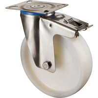 Bs Rollen - Lenkrolle mitFst. er Rad 200mm 180 kg Tragfür 137L von BS ROLLEN