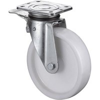 Bs Rollen - Schwerlastlenkrolle Rad-Ø 100 mm Tragfähigkeit 350 kg mit Feststeller Kunststoff 105x85mm Bs Rollen - Schwerlastlenkrolle Rad-Ø 100 mm Tragfähigkeit 350 kg mit Feststeller Kunststoff 105x85mm von BS ROLLEN