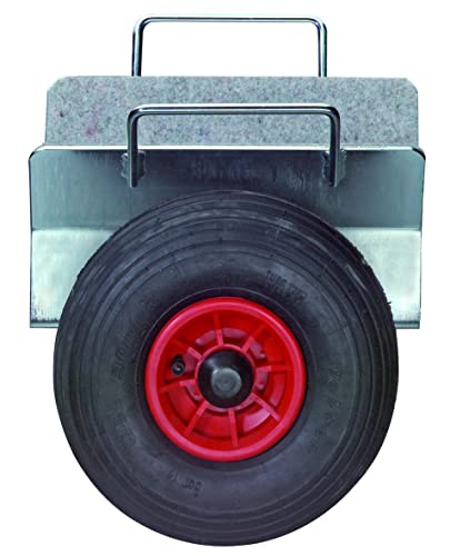 BS Rollen Plattenklemmwagen, Typ 2 (Plattenwagen mit Luftrad, bis 170 kg, Klemmbreite 110 mm) PLATTENWAGEN.2L von BS Rollen