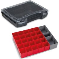 Sortimo Sortiments Kleinteile Koffer i-Boxx 72 schwarz mit Insetboxenset A3 von BS SYSTEMS