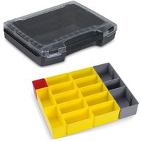 Sortimo Sortiments Kleinteile Koffer i-Boxx 72 schwarz mit Insetboxenset B3 von BS SYSTEMS