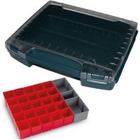 Sortimo Sortiments Kleinteile Koffer i-Boxx 72 Ozeanblau mit Insetboxenset A3 von BS SYSTEMS