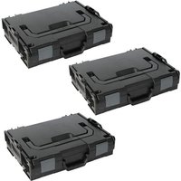 Sortimo Systemkoffer L-Boxx 102 3 Stück schwarz / Industrial Line passend zu Bosch von BS SYSTEMS