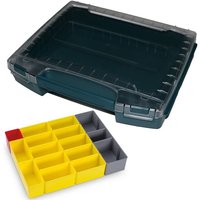 Sortimo Sortiments Kleinteile Koffer i-Boxx 72 Ozeanblau mit Insetboxenset B3 von BS SYSTEMS