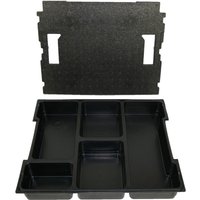 Kleinteileeinsatz 5 Fächer inkl. Deckeleinlage für L-Boxx 102 - Bs Systems von BS SYSTEMS