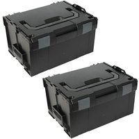 Sortimo Systemkoffer L-Boxx 238 2 Stück schwarz / Industrial Line passend zu Bosch von BS SYSTEMS