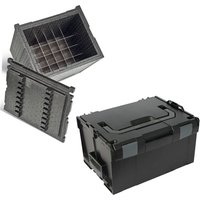 Sortimo Systemkoffer L-Boxx 238 mit Isolier- / Thermoeinsatz schwarz Industrial Line von BS SYSTEMS