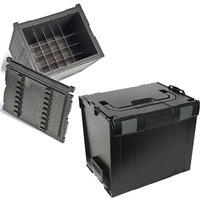 Sortimo Systemkoffer L-Boxx 374 mit Isolier- / Thermoeinsatz schwarz von BS SYSTEMS