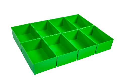 BS Systems Insetbox D3 grün BSS (8 Stück) für L-BOXX von BS Systems