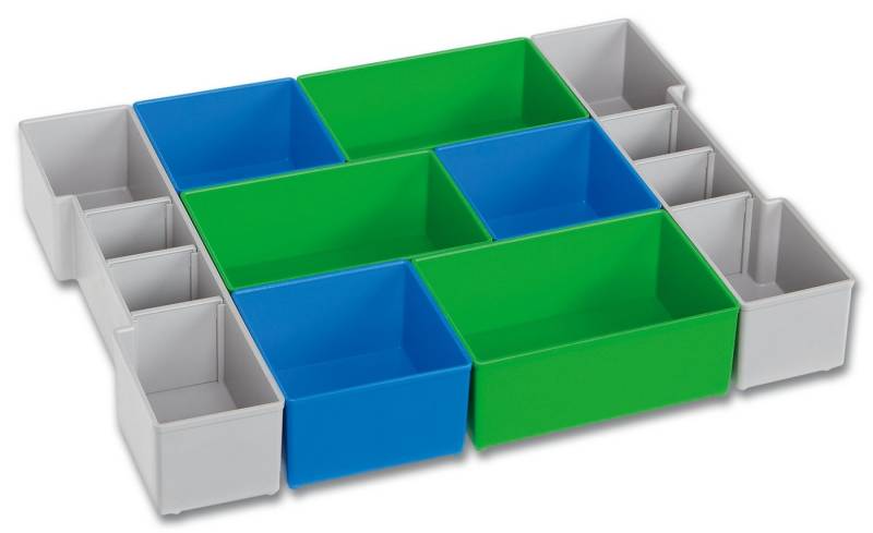 Sortimo® Werkzeugkoffer Bosch Sortimo L-Boxx 102 anthrazit Deckel Transparent mit Insetboxen von Sortimo®