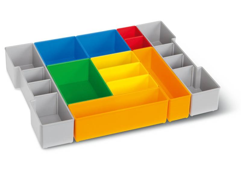 Sortimo® Werkzeugkoffer Bosch Sortimo L-Boxx 102 anthrazit Deckel Transparent mit Insetboxen von Sortimo®