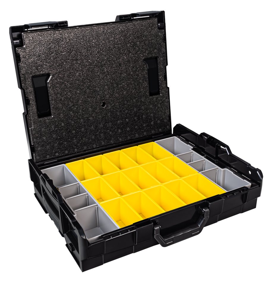 Sortimo® Werkzeugkoffer Sortimo Systemkoffer L-Boxx 102 mit InsetBoxen und Deckeleinlage Sortimo® Werkzeugkoffer Sortimo Systemkoffer L-Boxx 102 mit InsetBoxen und Deckeleinlage von Sortimo®
