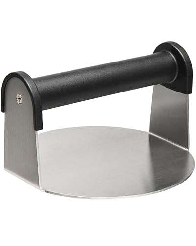 BS-VOG Edelstahl Burgerpresse 6 Zoll, Burger Smasher mit Hitzebeständigem und Verstärktem Griff, Robuste Patty Presse für Grillen und Kochen, Professionelles Barbecue Grillwerkzeug BS-VOG Edelstahl Burgerpresse 6 Zoll, Burger Smasher mit Hitzebeständigem und Verstärktem Griff, Robuste Patty Presse für Grillen und Kochen, Professionelles Barbecue Grillwerkzeug von BS-VOG