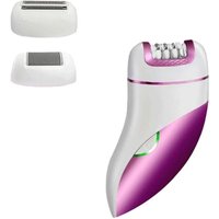 3-In-1 Wiederaufladbarer Elektrischer Rasierer Und Epilierer Für Frauen, Körper- Und Pedikürefeilen, Sk-155 von BS