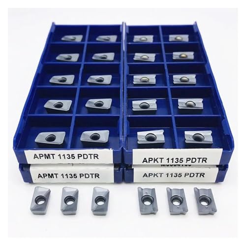 10PCS APKT1135 APMT1135 PDTR NN LT30 Hartmetall Drehen Werkzeuge CNC Drehmaschine Teile APMT APKT(APKT1135 PDTR LT30) von BSAXITHZB
