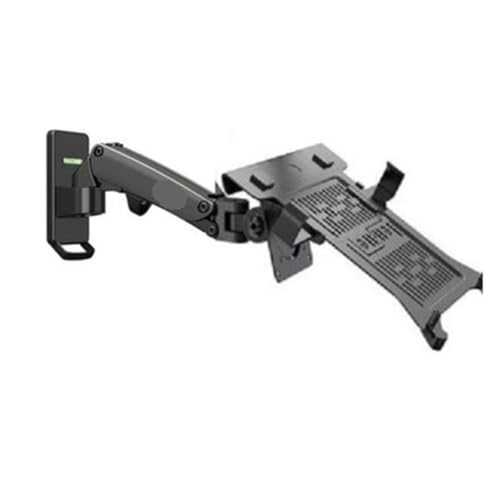 BSAXITHZB An der Wand montierter Laptop-Monitor-Ständer, Tablett, Werkbank, Wand, einziehbarer Computer-Bildschirm-Tablett-Aufhänger(F120) von BSAXITHZB