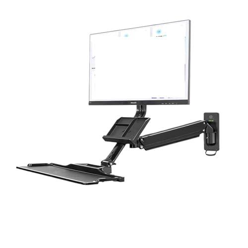 BSAXITHZB Werkbank-Monitorständer zur Wandmontage mit Tastaturhalterung stehend MC32/MB32 BSAXITHZB Werkbank-Monitorständer zur Wandmontage mit Tastaturhalterung stehend MC32/MB32 von BSAXITHZB