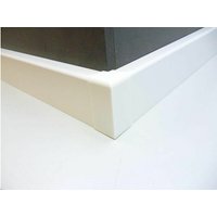 B.S. Bauprogramm Außenecke für Sockelleiste: 50 x 18 mm weiß Ecken Leiste von B.S. BAUPROGRAMM