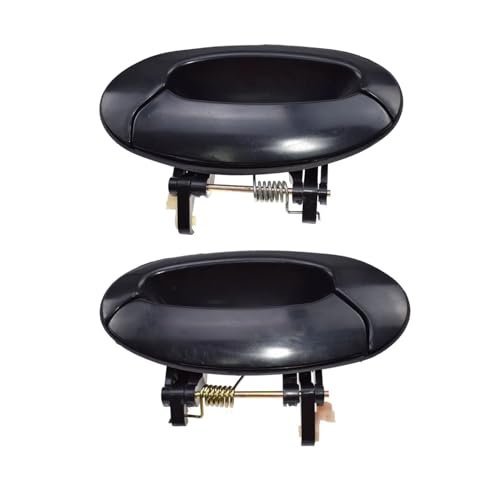 BSBZGKGPBW Auto Türgriff Auto Außen/Innen Schwarz Türgriffe 8261029002LG 8261029003LG Für Hyundai Für Elantra 1996-2000 8265029000 8266029000 8365029001(Outer Rear LH RH) von BSBZGKGPBW