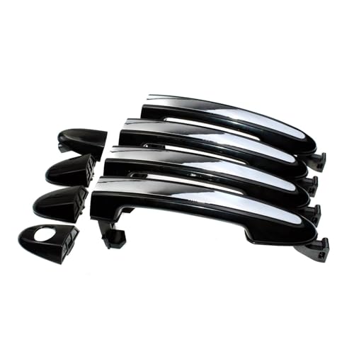 BSBZGKGPBW Auto Türgriff Für Hyundai Für Santa Fe 2007 2008 2009 2010 2011 2012 Äußere Türgriff 826512B000 826612B000 836512B000(4 PCS) von BSBZGKGPBW