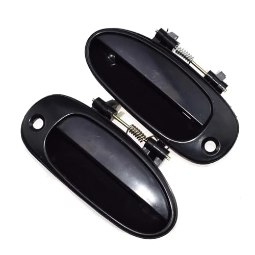 BSBZGKGPBW Auto Türgriff Für Kia Für Sephia 1998 1999 2000 2001 Vorne Links Rechts Auto Außen Außerhalb Tür Griff 0K2A159410XX 0K2A158410XX(Front left right) von BSBZGKGPBW