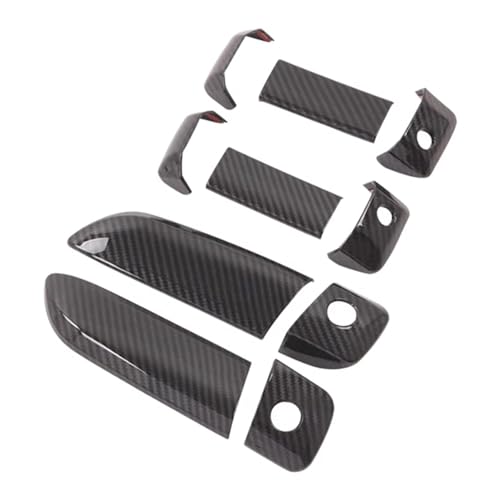 BSBZGKGPBW Auto Türgriff Für Toyota Für Hiace 2005 2006 2007 2008 2009 2010 2011 2012 2013 2014 2015 Carbon Fiber Türgriff Rahmen Abdeckung Trim von BSBZGKGPBW