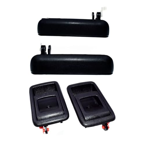 BSBZGKGPBW Auto Türgriff Für Toyota Für Tercel 1995-1998 692200A010 692100A010 8PCS / 4PCS Außerhalb Innen Vorne Hinten Links Rechts Türgriffe(Front LH RH 4pcs) von BSBZGKGPBW