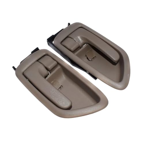 BSBZGKGPBW Auto Türgriff Vorne Hinten Links Rechts Beige Innen Türgriff Für Toyota Für Sequoia 2001-2007 Für Tundra 2004-2006 Für Avalon 2000-2004(Left and Right Pair) von BSBZGKGPBW