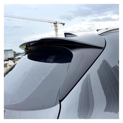 BSBZGKGPBW Spoiler Für Mazda Für CX-5 Für CX5 Spoiler 2017-2022 ABS Kunststoff Unlackiert Farbe Gepäck Flügel Hinten Dach Spoiler Auto Styling Heckspoiler(Black) von BSBZGKGPBW