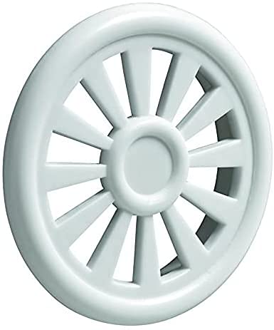 BSBe® Lüftungsgitter 40 mm weiß 4 Stück von BSBe