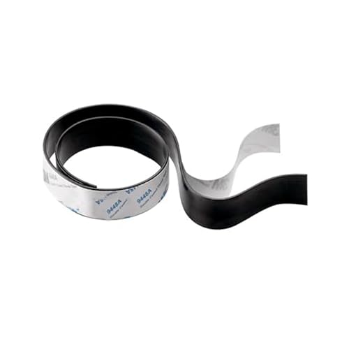 Magnetband, selbstklebend, 2500 x 19 mm, 80 g/cm², Metall, schwarz zuschneidbarer Magnetstreifen Magnetklebeband für Schule & Haushalt, Werkstatt uvm. Artikel 9100026 von BSBe