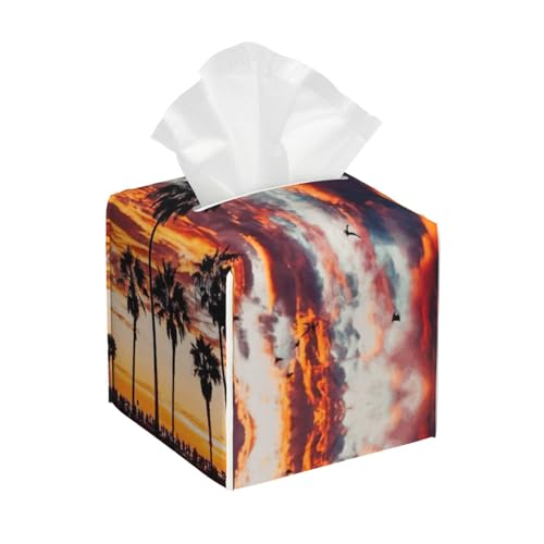 Range Blaze Taschentuchbox-Abdeckung, quadratisch, Taschentuchbox-Abdeckung, quadratisch, aus PU-Leder Range Blaze Taschentuchbox-Abdeckung, quadratisch, Taschentuchbox-Abdeckung, quadratisch, aus PU-Leder von BSBurui