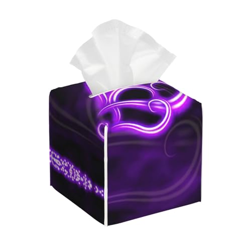 Taschentuchbox-Abdeckung, quadratisch, Violett Taschentuchbox-Abdeckung, quadratisch, Violett von BSBurui