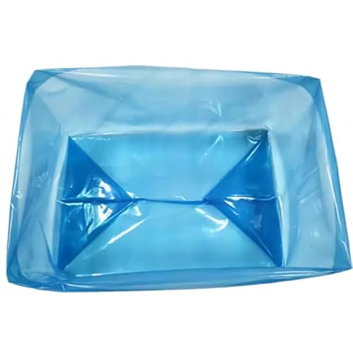 1 Packung motorspezifische Verpackung, VCI Polybeutel, Gasphase, rostfreier PE-Beutel, 3D 5-seitig, rostfrei, feuchtigkeitsbeständig, Polybeutel (blau, 1000 x 680 x 1500 x 0,08 mm) von BSC WISSEN DE